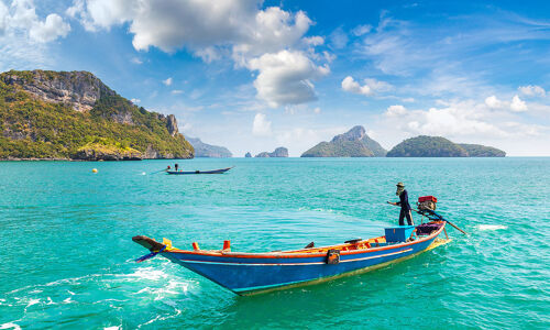 Ang Thong National Park Boats